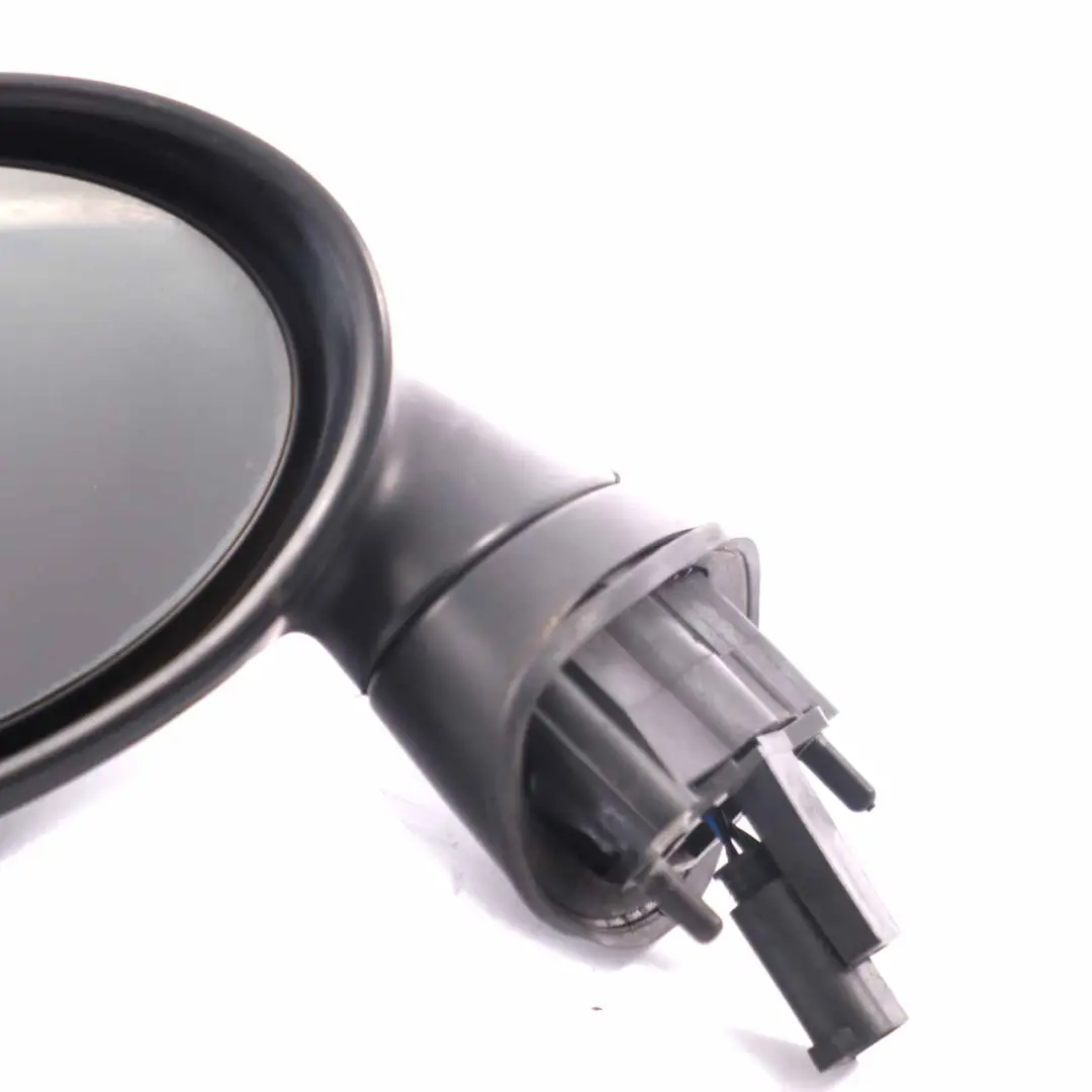 Wing Mirror Mini One Cooper R50 R52 R53 Outside Left N/S Door Black 3 Pins