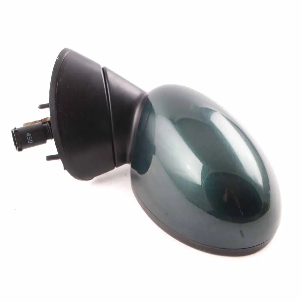 Wing Mirror Mini R50 R52 R53 Heated Left Door N/S British Racing Green - 895