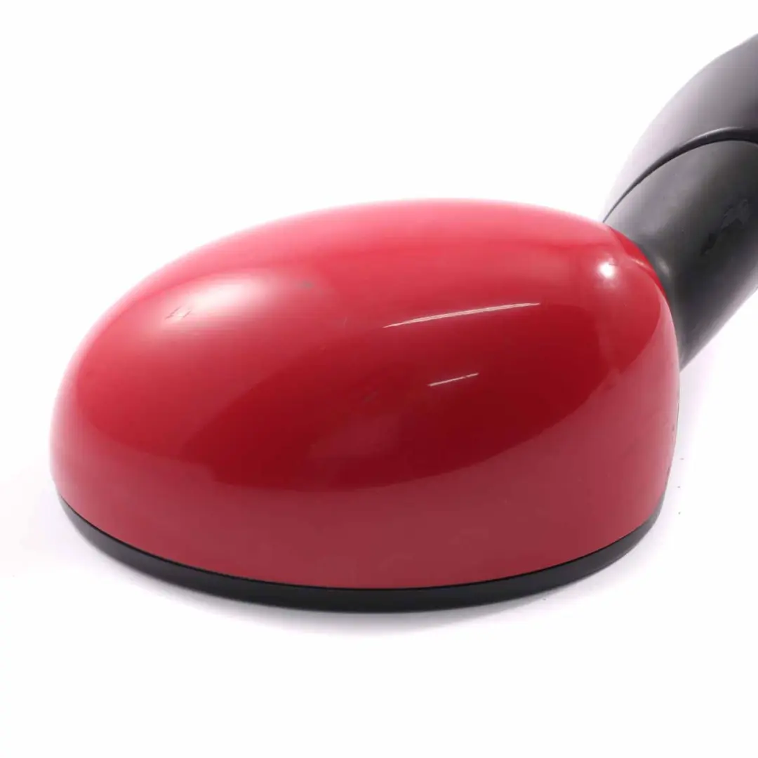 Wing Mirror Mini Cooper R50 R53 Left Door N/S Outside Chili Red - 851 3 Pins