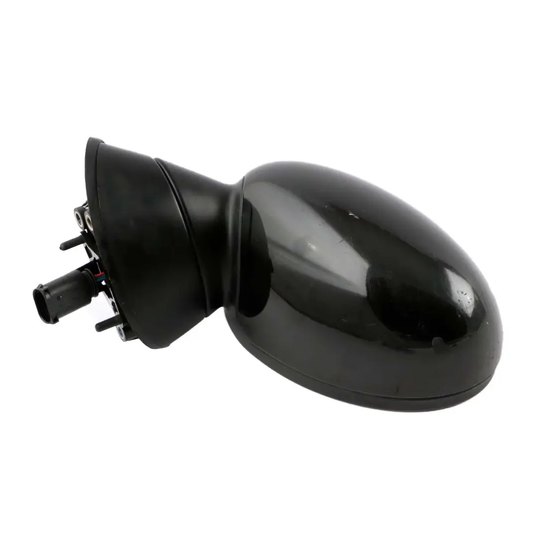 Mini Cooper R50 R53 Left Door Heated Wing Mirror N/S Cosmosschwarz Cosmos Black