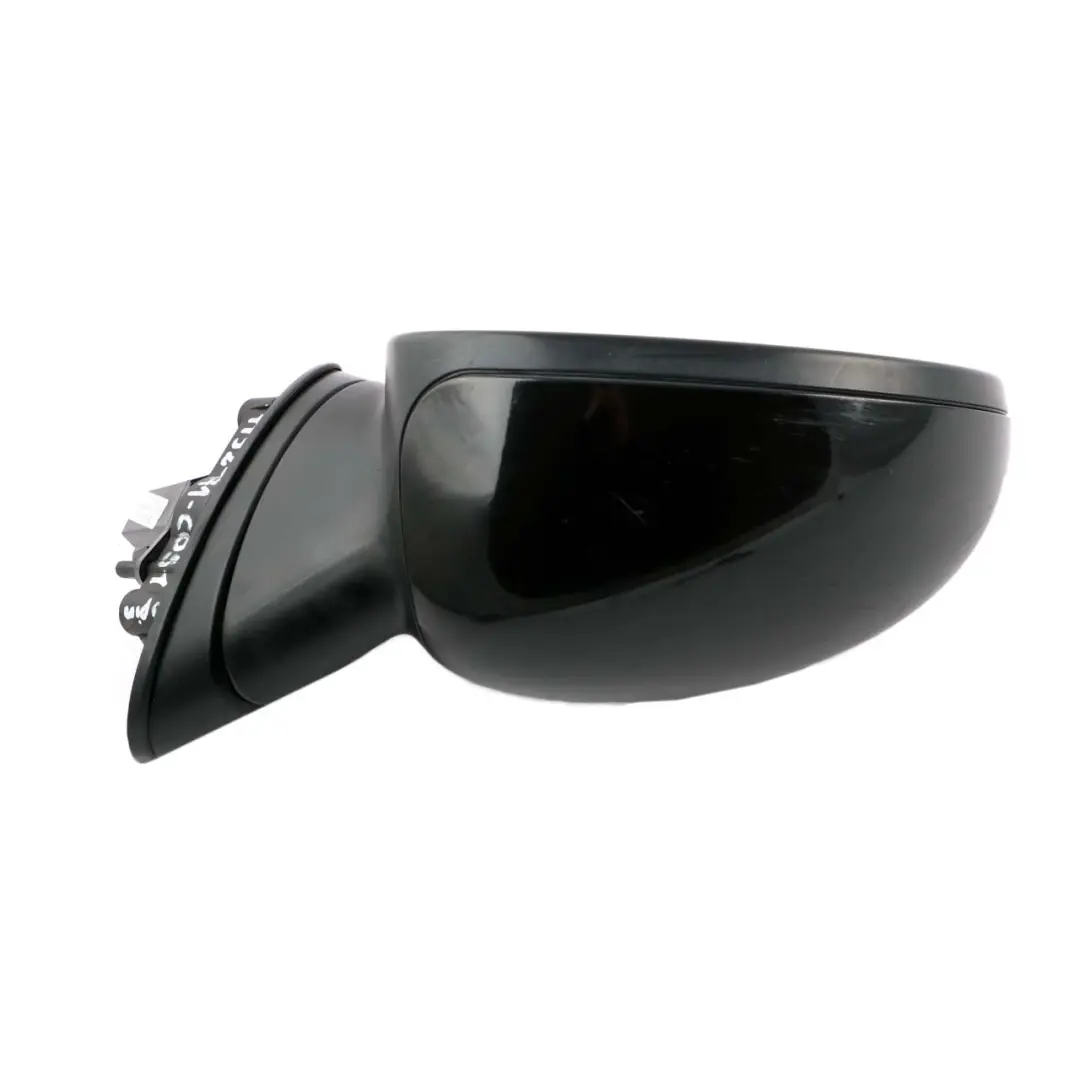 Mini Cooper R50 R53 Left Door Heated Wing Mirror N/S Cosmosschwarz Cosmos Black