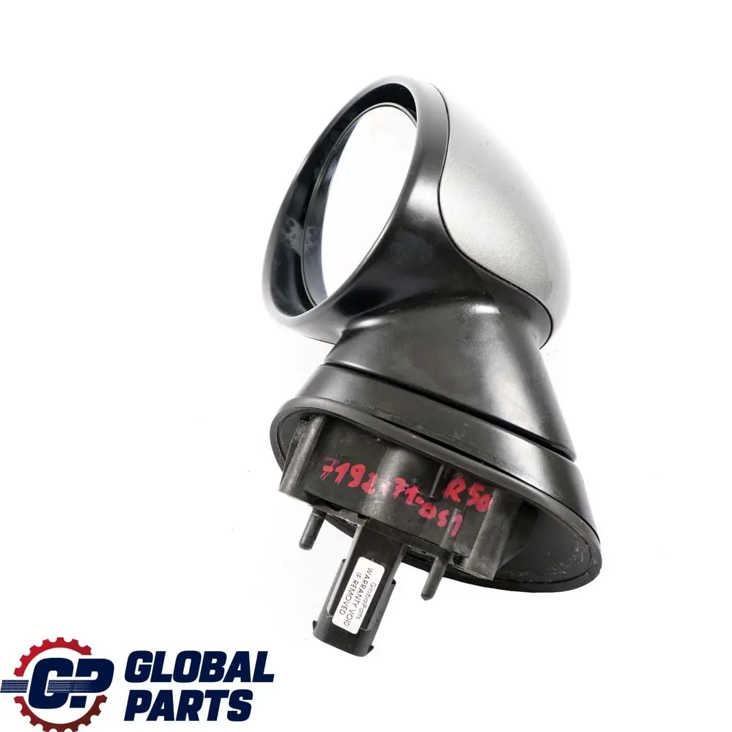 BMW Mini Cooper R50 R53 1 Left Door Wing Mirror N/S Dark Silver Metallic 871