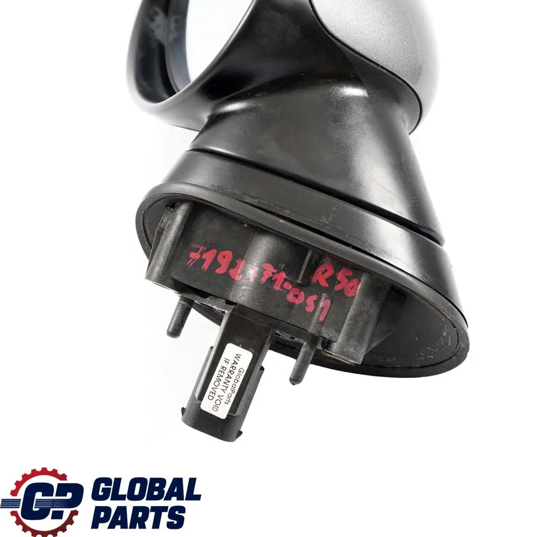 BMW Mini Cooper R50 R53 1 Left Door Wing Mirror N/S Dark Silver Metallic 871