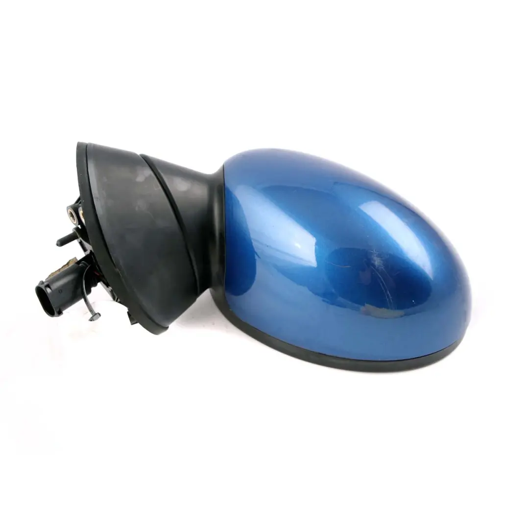 Door Wing Mirror Mini Cooper R50 R52 R53 1 Left N/S Hyper Blue Metallic A28