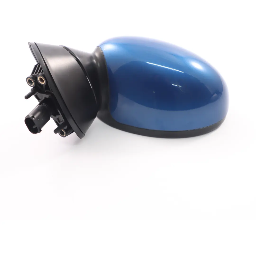 Wing Mirror Mini Cooper R50 R52 R53 Door Left N/S Outside 3 Pins Hyper Blue A28