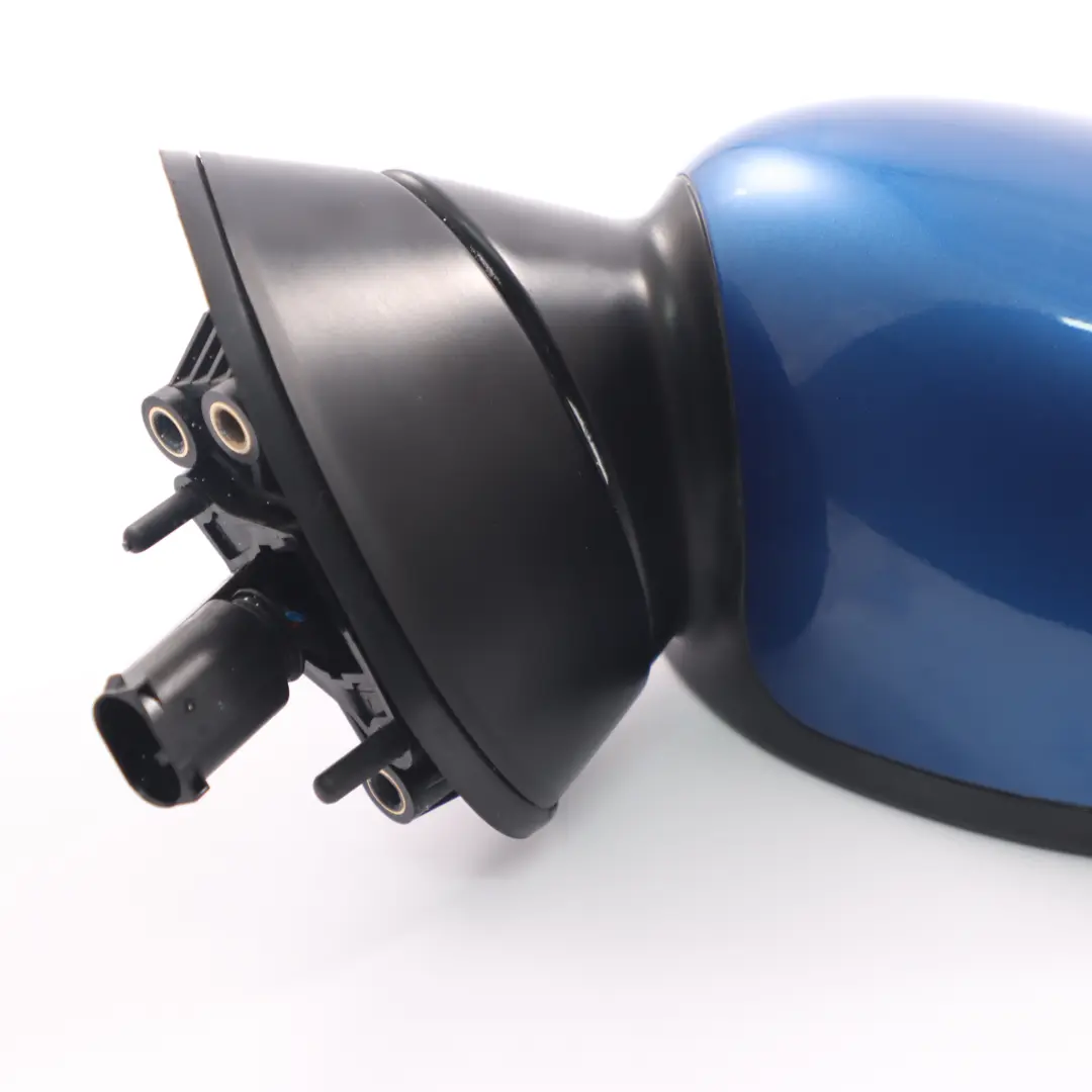 Wing Mirror Mini Cooper R50 R52 R53 Door Left N/S Outside 3 Pins Hyper Blue A28