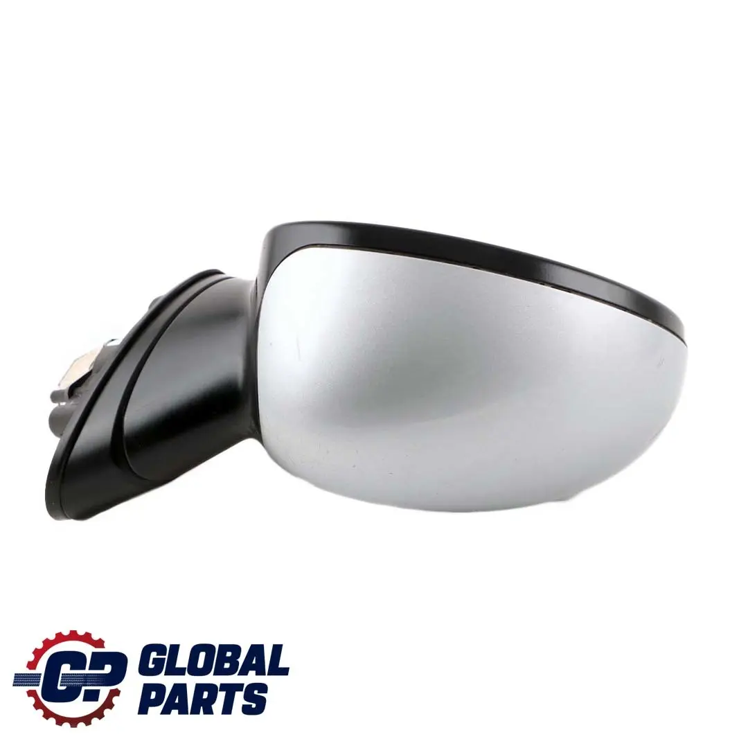 BMW Mini Cooper 1 R50 R53 Left Door Wing Mirror N/S 3 Pins Pure Silver Metallic