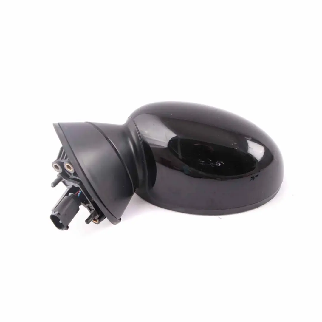 Wing Mirror Mini R50 R52 R53 Exterior Left N/S Door Heated Schwarz 2 Black