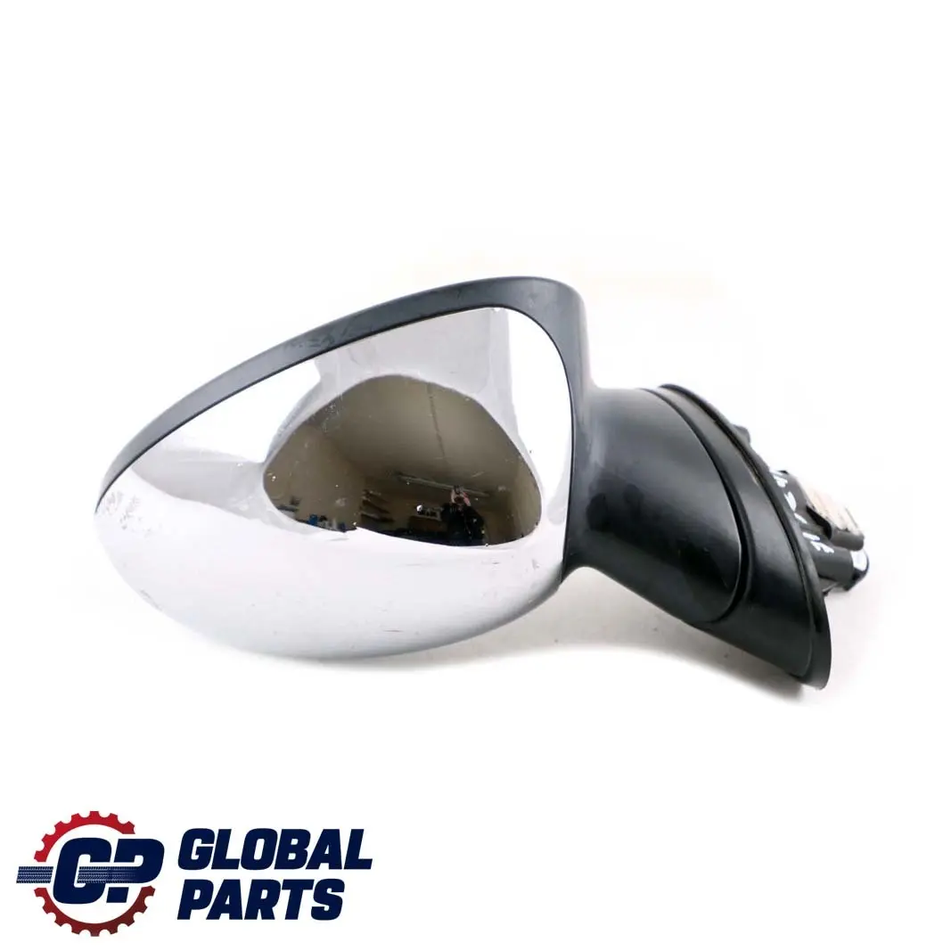 BMW Mini Cooper One 5 R50 R52 R53 Heated Right Door Wing Mirror Chrome 5 Pins