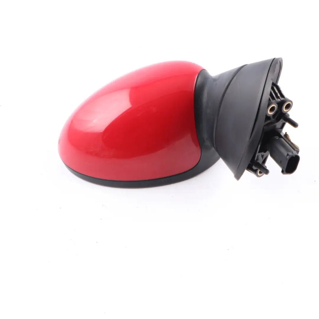 Wing Mirror Mini Cooper R50 R53 Right Door O/S Outside Chili Red - 851 3 Pins