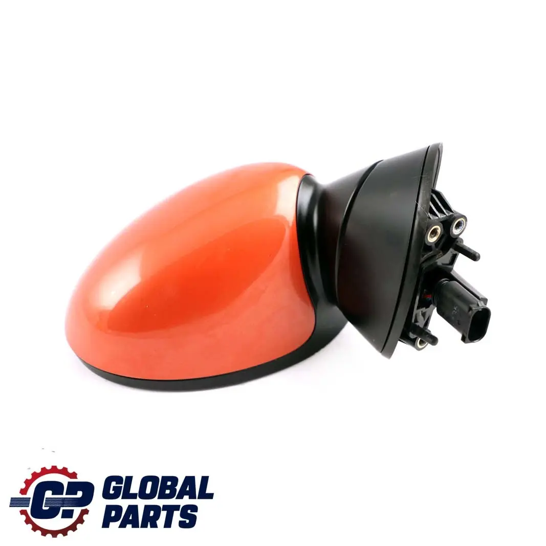 BMW Mini Cooper R50 R52 R53 Right Door Wing Mirror O/S Hot Orange Metallic A26