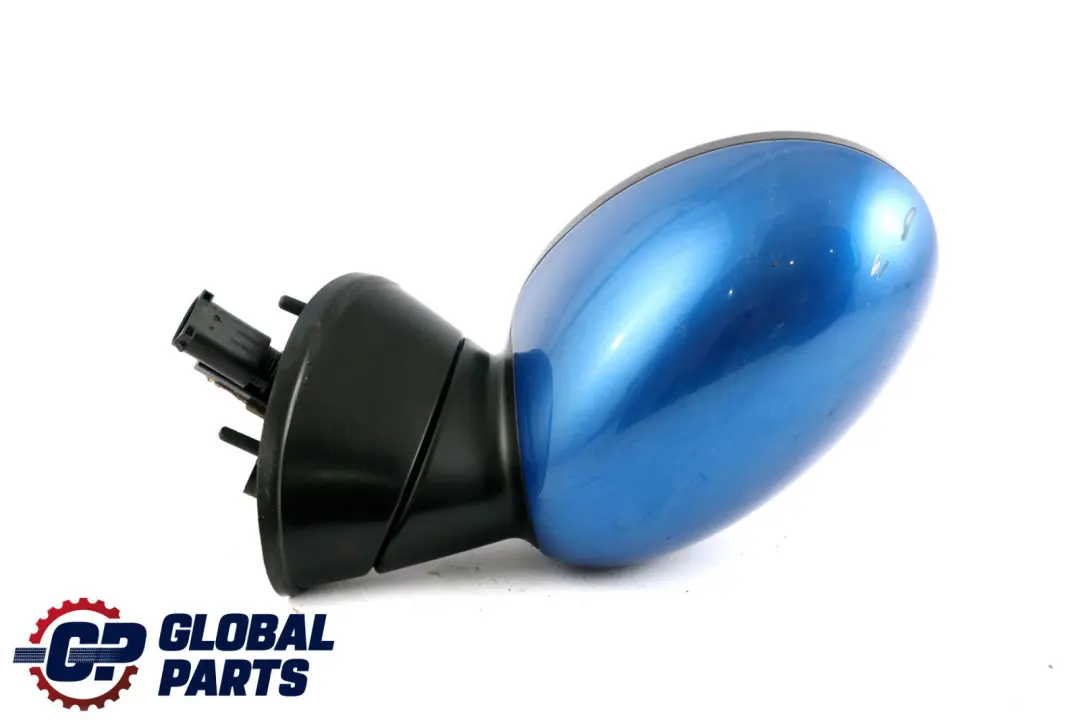 BMW Mini Cooper R50 R53 Right Door Wing Mirror O/S Hyper Blue Metallic A28