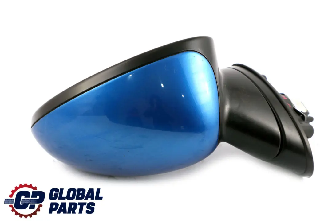 BMW Mini Cooper R50 R53 Right Door Wing Mirror O/S Hyper Blue Metallic A28