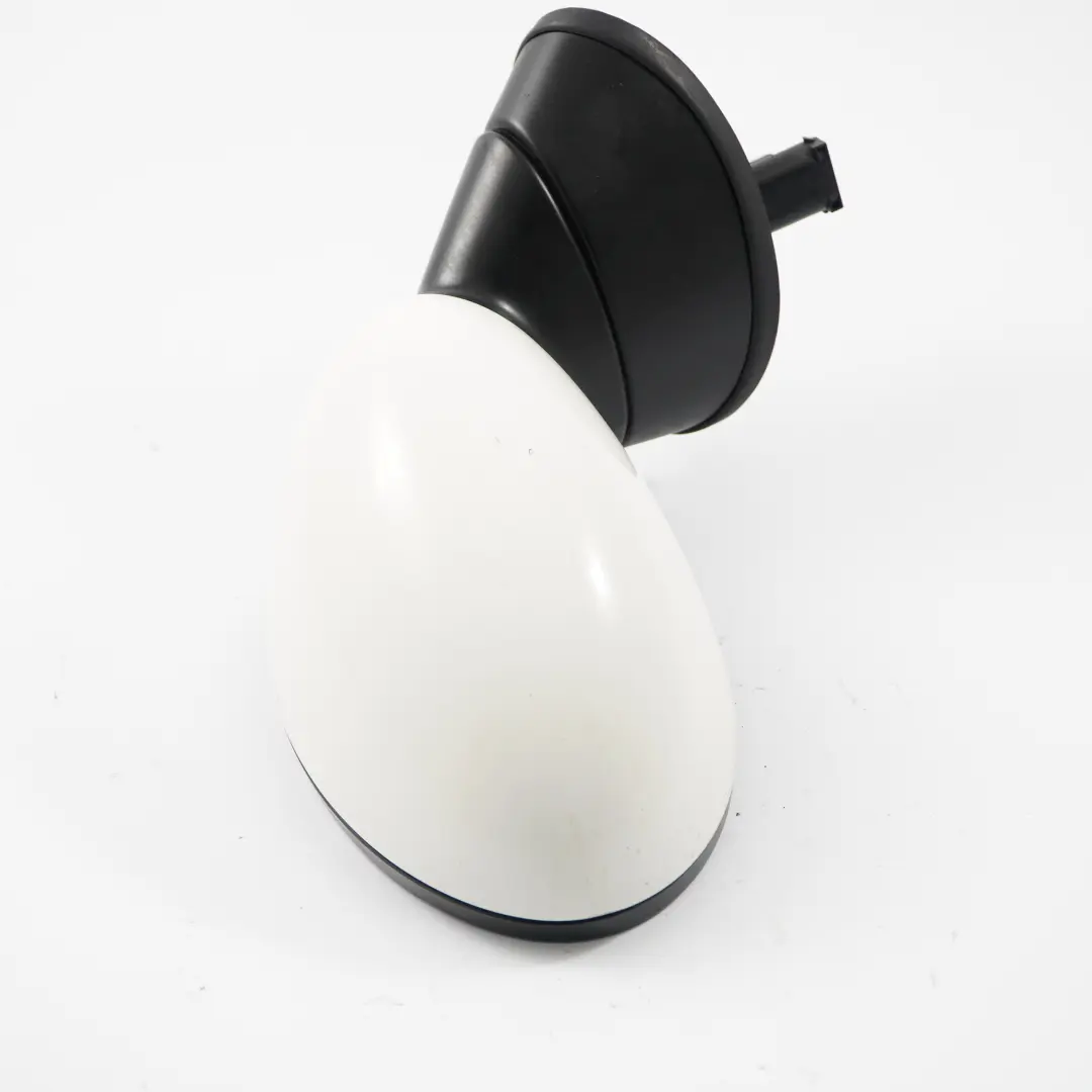 Mini Cooper One R50 R53 Exterior Right Door Wing Mirror O/S White 3 Pins