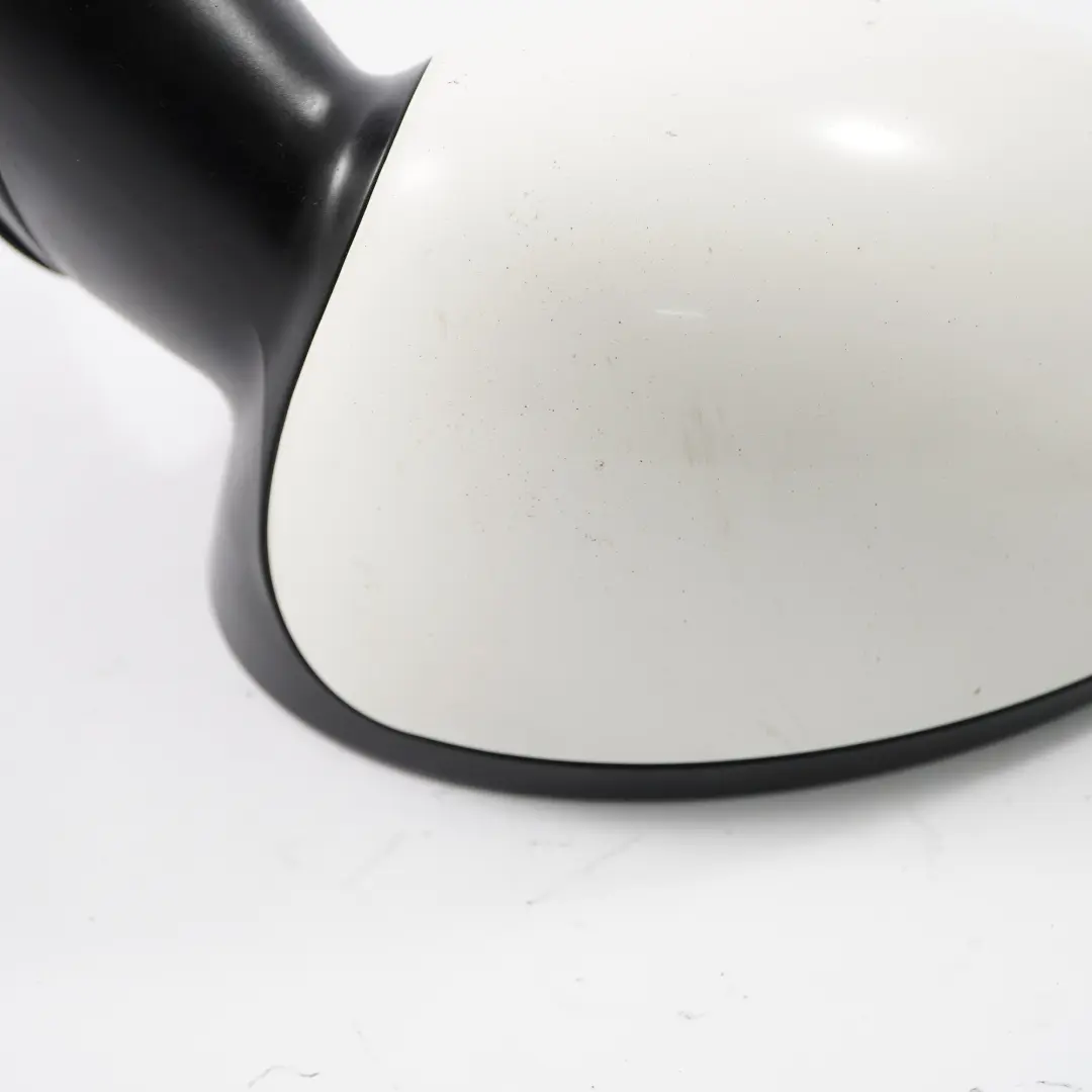 Mini Cooper One R50 R53 Exterior Right Door Wing Mirror O/S White 3 Pins