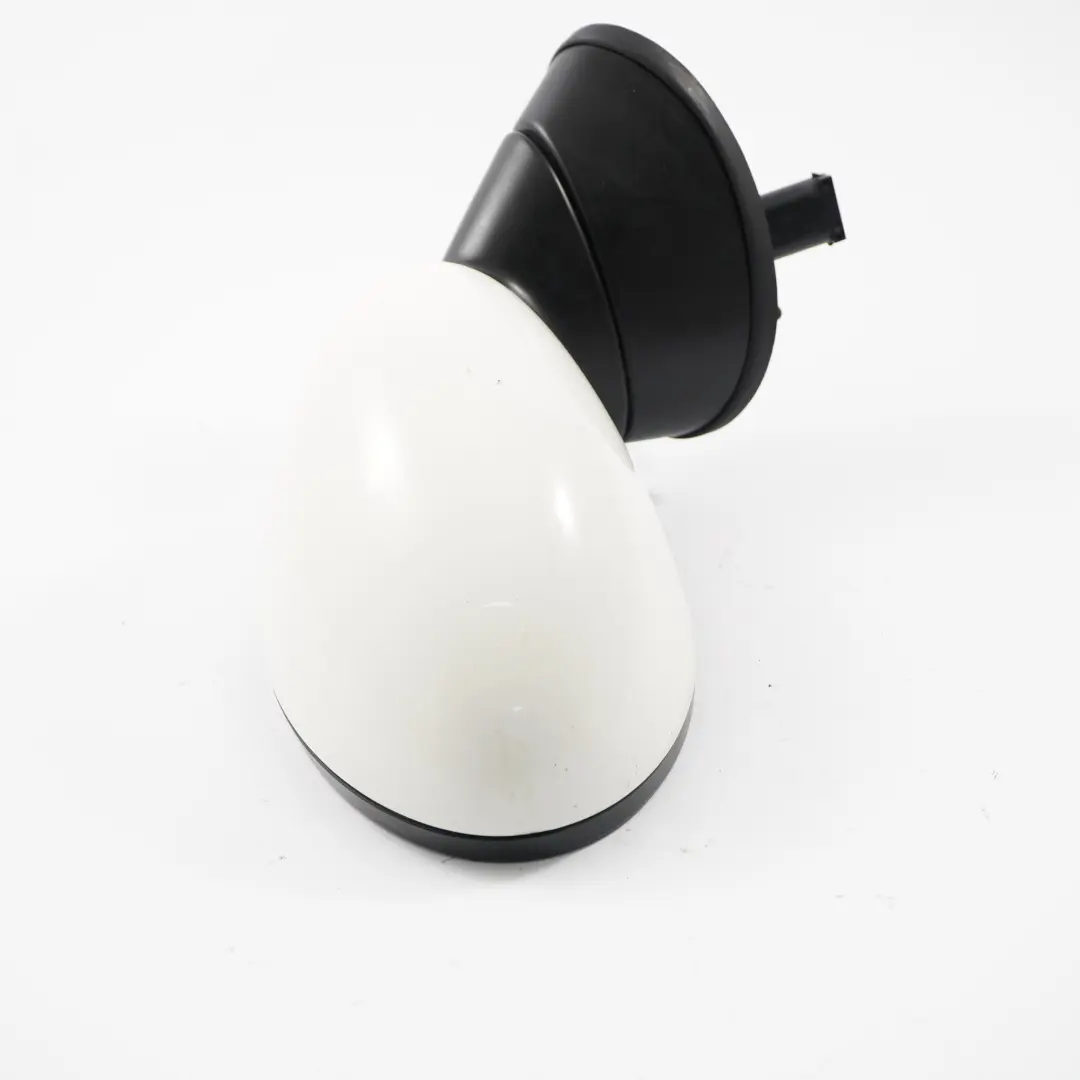 Mini Cooper One R50 R53 Exterior Right Door Wing Mirror O/S White 3 Pins