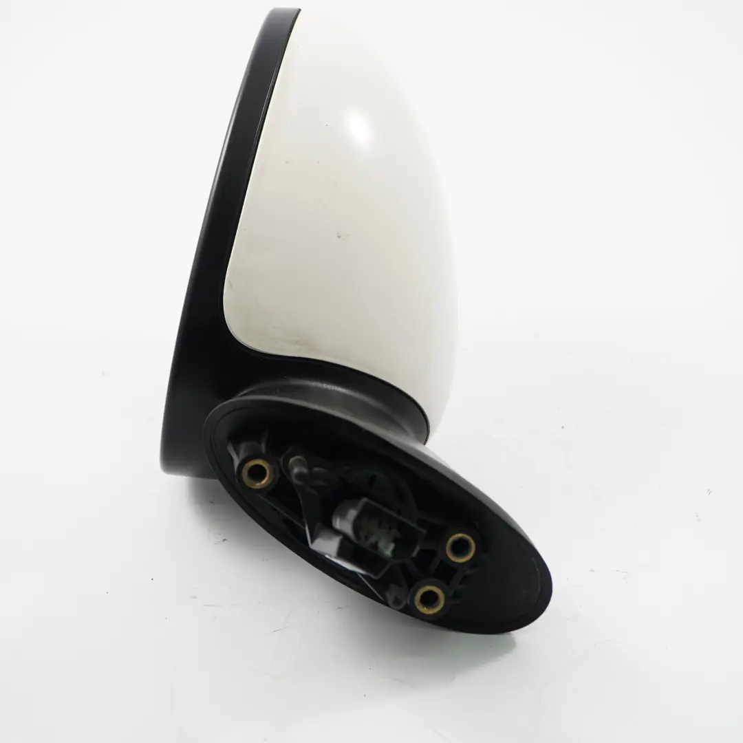 Mini Cooper One R50 R53 Exterior Right Door Wing Mirror O/S White 3 Pins