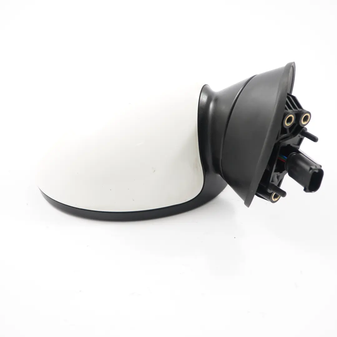 Mini Cooper One R50 R53 Exterior Right Door Wing Mirror O/S White 3 Pins