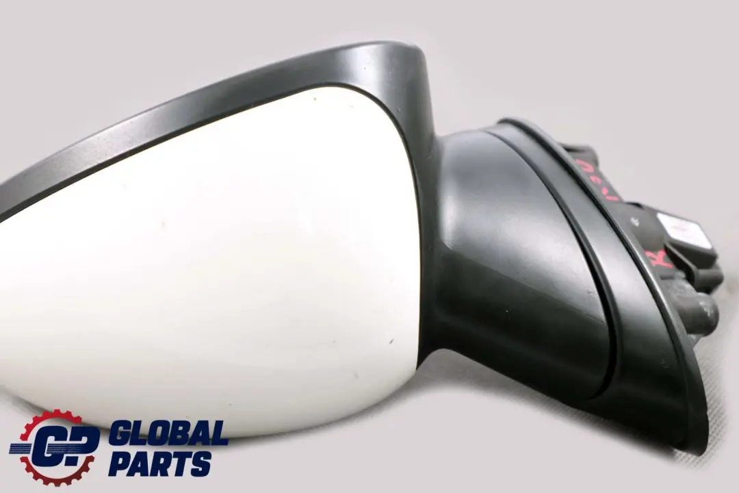 MINI Cooper One R50 R53 Heated Exterior Right Door Wing Mirror O/S White 5 Pins