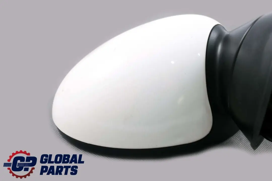 MINI Cooper One R50 R53 Heated Exterior Right Door Wing Mirror O/S White 5 Pins