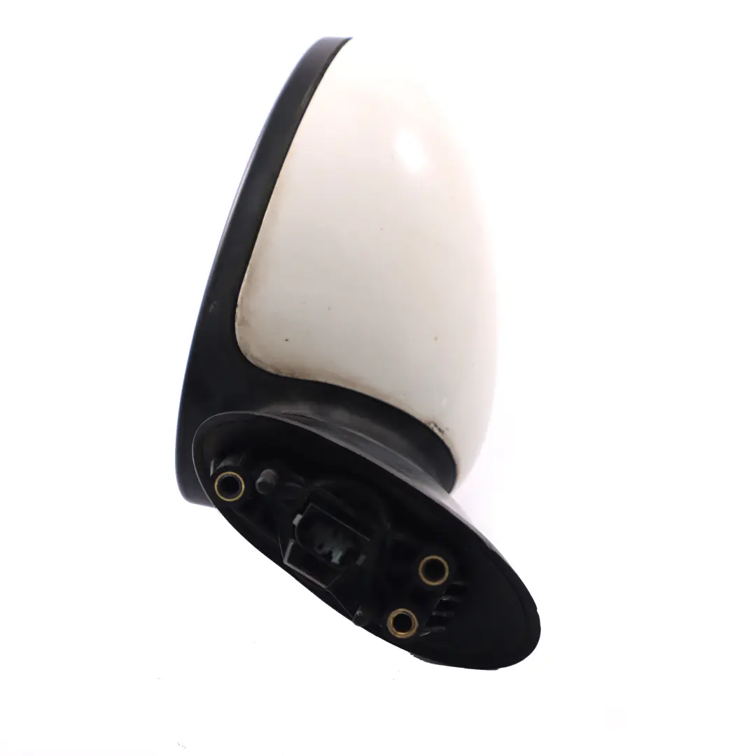 Mini Cooper One R50 R53 Exterior Right Door Wing Mirror O/S White 3 Pins