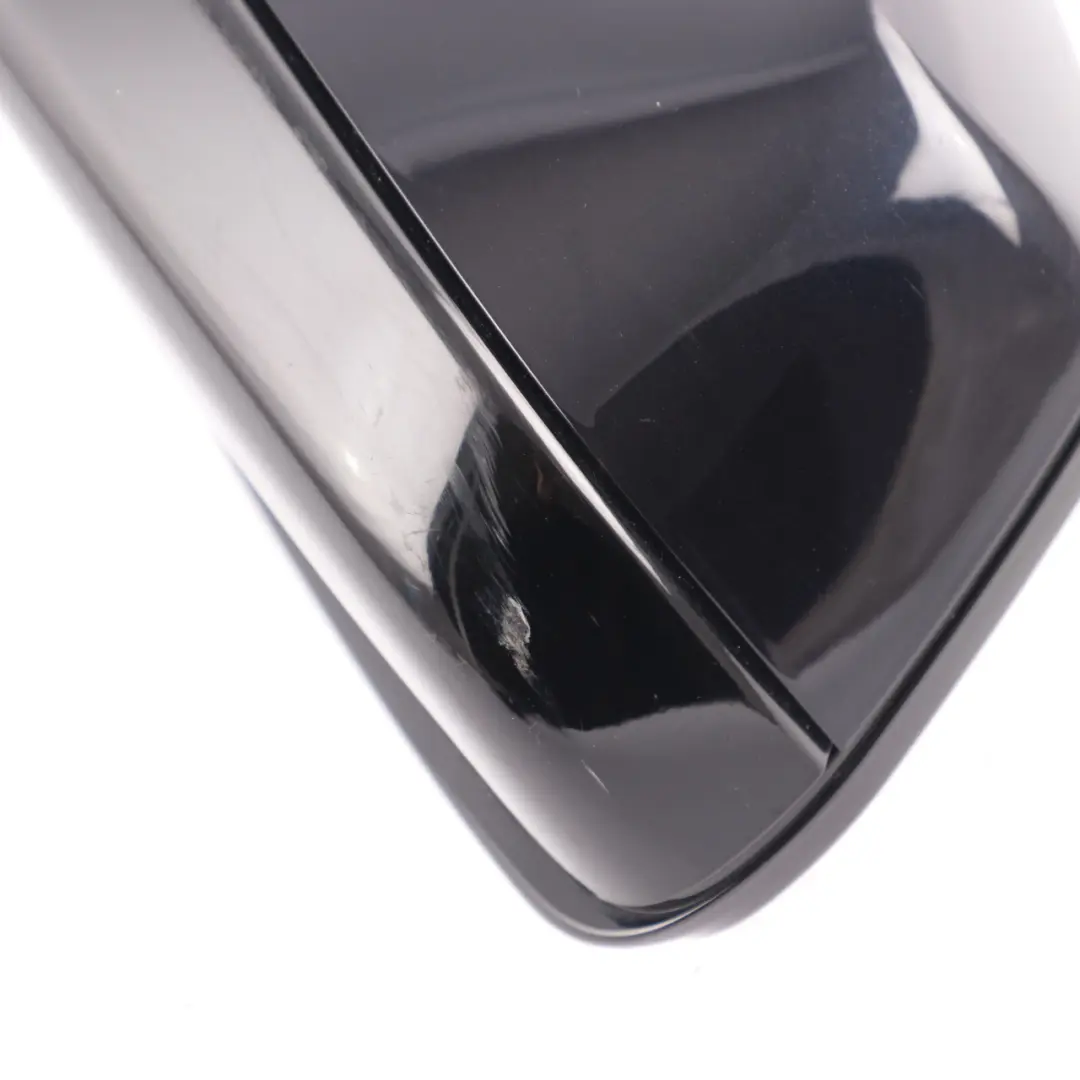 Wing Mirror BMW E60 E61 LCI M Sport Left N/S High Gloss Carbonschwarz 416