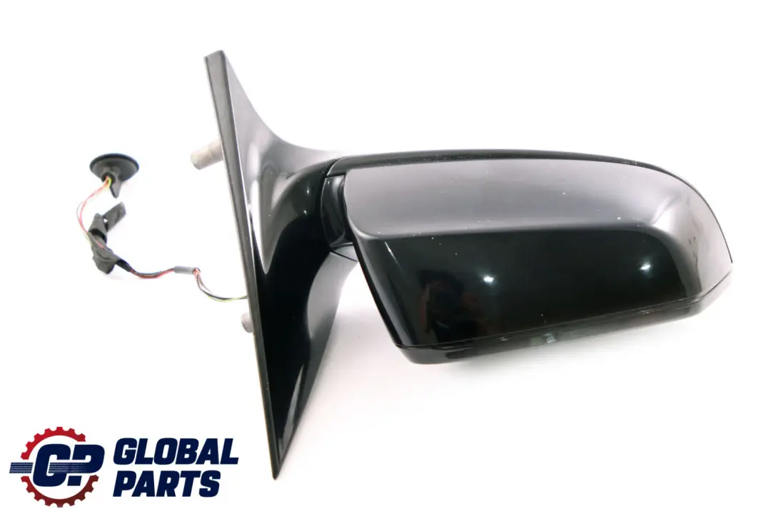 BMW 5 Series E60 E61 LCI M Sport Right Wing Mirror O/S High Gloss Carbonschwarz