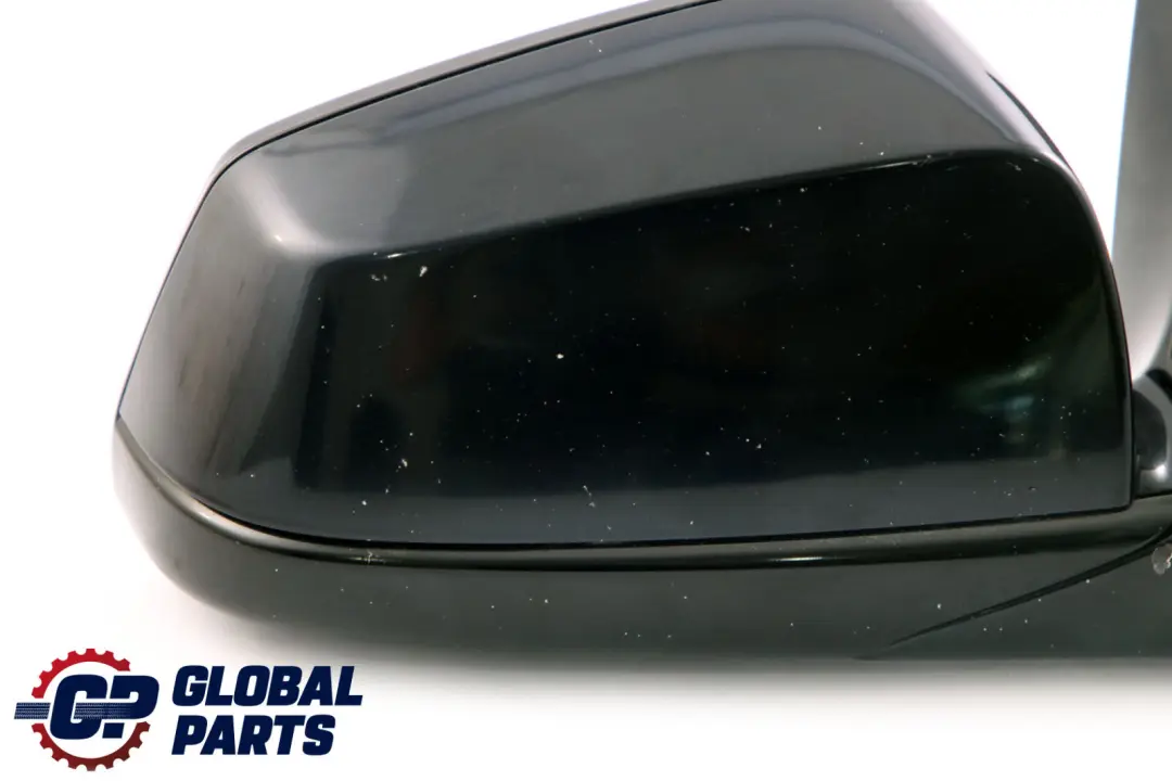 BMW 5 Series E60 E61 LCI M Sport Right Wing Mirror O/S High Gloss Carbonschwarz