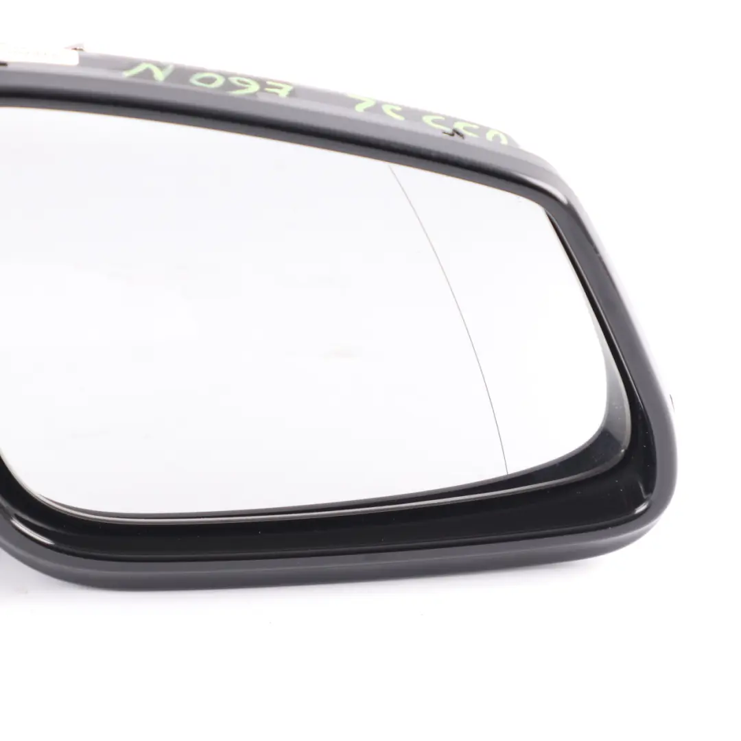 BMW 5 Series E60 E61 LCI M Sport Right Wing Mirror O/S High Gloss Carbonschwarz