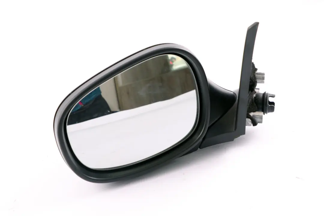 BMW 1 Series 3 E81 E82 E88 Outside Left Wing Mirror N/S Schwarz 2 Black 668