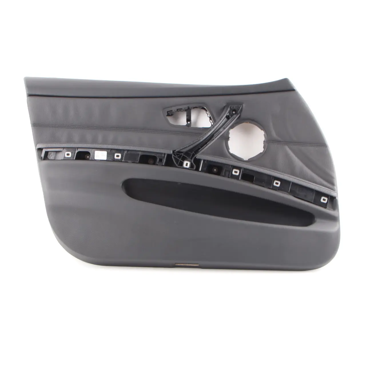 BMW E90 E91 Black Door Card Trim Panel Front Left Passenger Side N/S