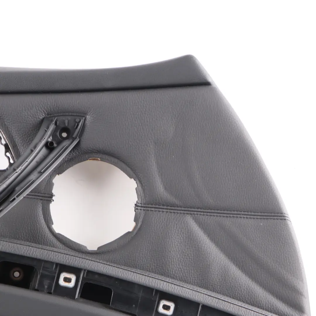 BMW E90 E91 Black Door Card Trim Panel Front Left Passenger Side N/S