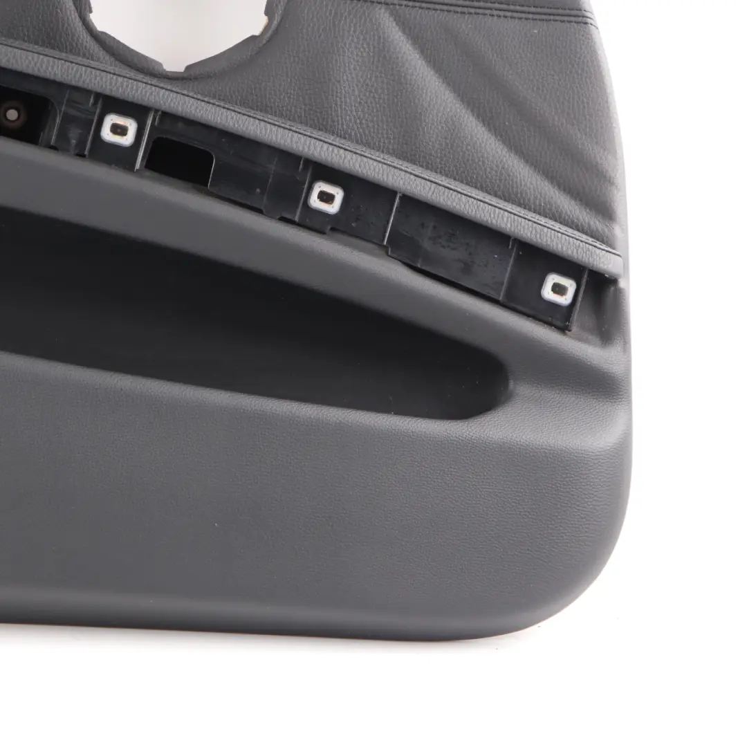 BMW E90 E91 Black Door Card Trim Panel Front Left Passenger Side N/S