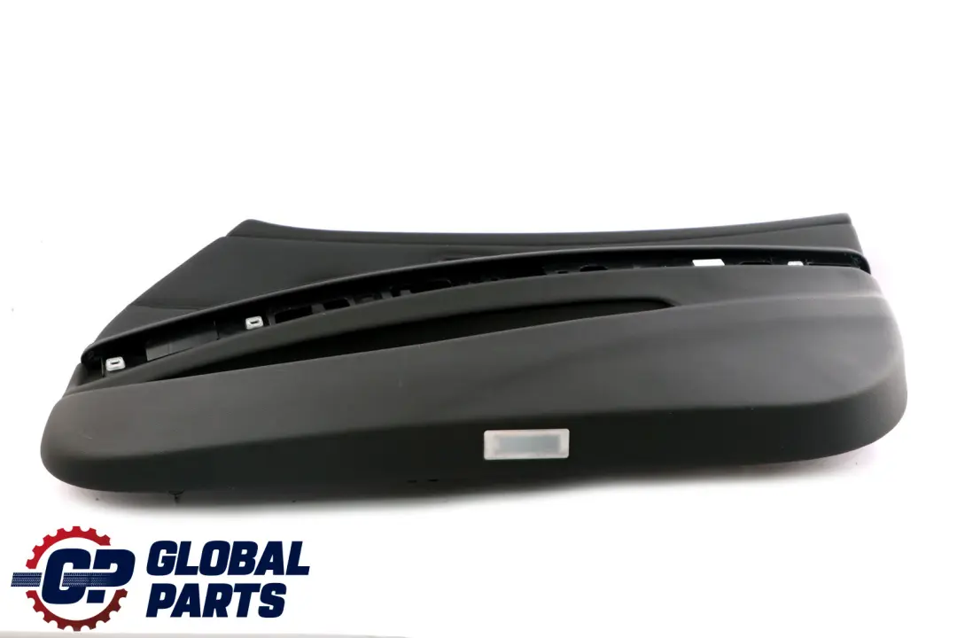 BMW 3 Series E90 E91 Front Right O/S Leather Door Card Lining Black