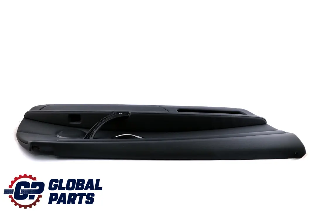 BMW 3 Series E92 E93 Front Left N/S Door Card Lining Leather Black Trim Panel