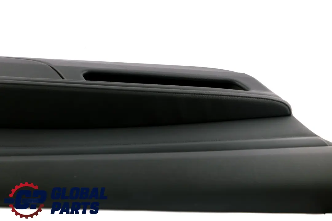 BMW 3 Series E92 E93 Front Left N/S Door Card Lining Leather Black Trim Panel