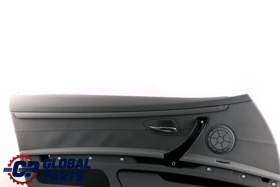 BMW 3 Series E92 E93 Front Left N/S Door Card Lining Trim Panel Leather Grey