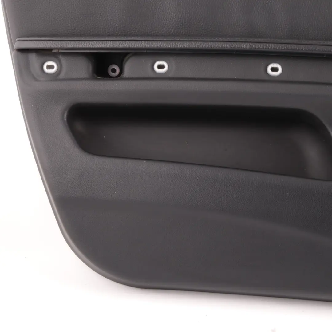 BMW E92 E93 Door Card Front Left N/S Door Lining Trim Panel Black Leather