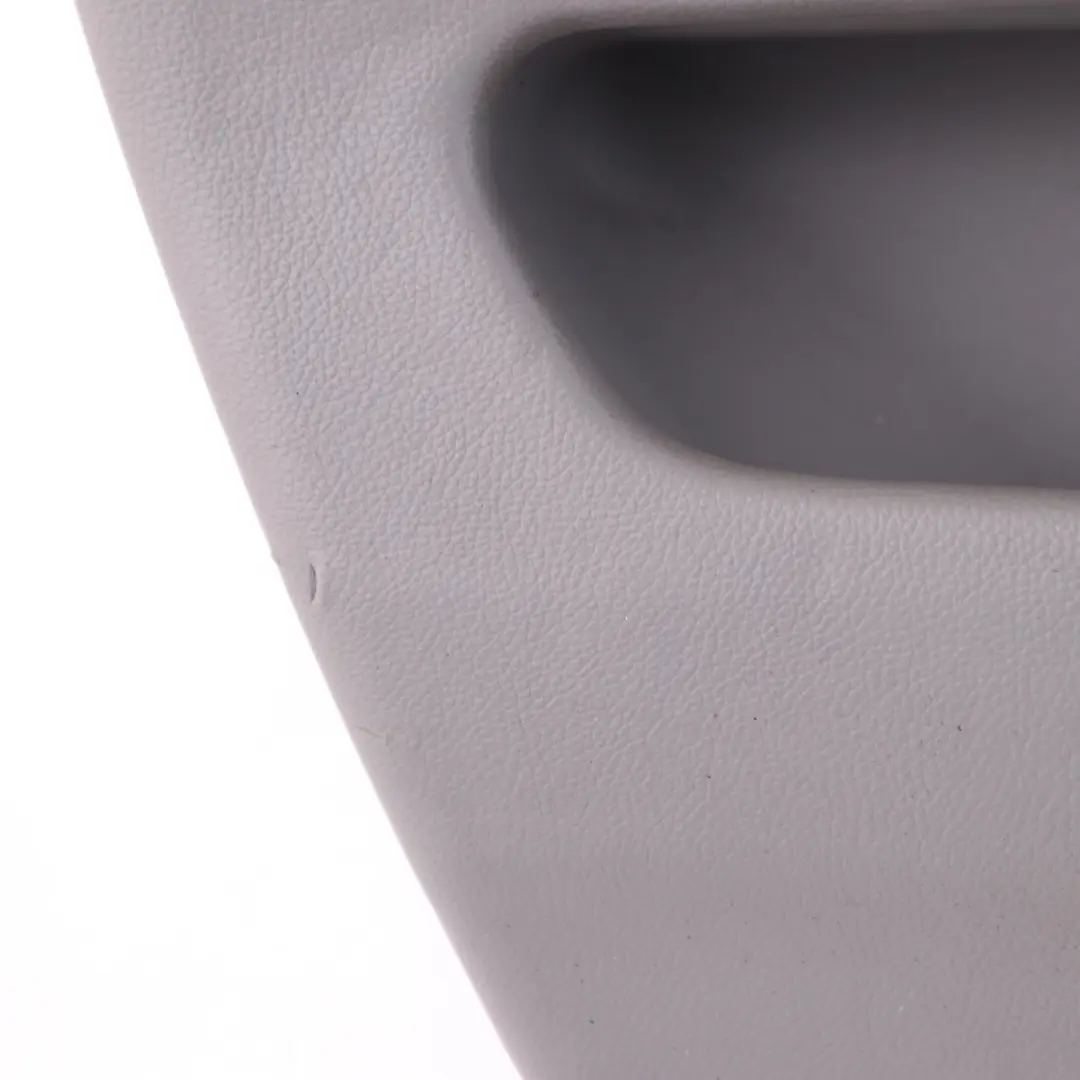 BMW 3 E92 E93 1 Front Left N/S Door Card Cover Trim Panel Lining Grey Leather