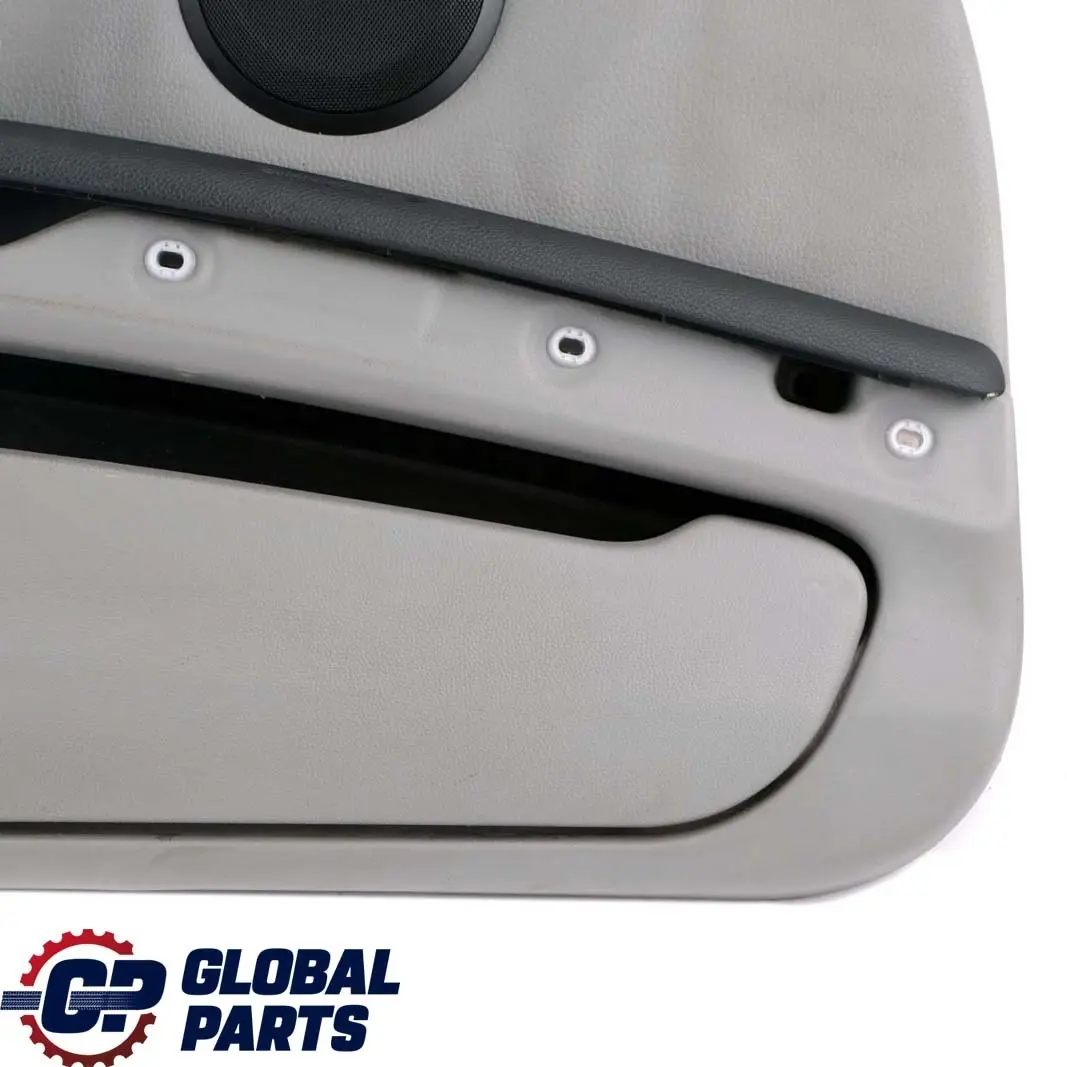 BMW 3 E92 E93 Front Left N/S Door Card Cover Trim Panel Lining Grey Leather