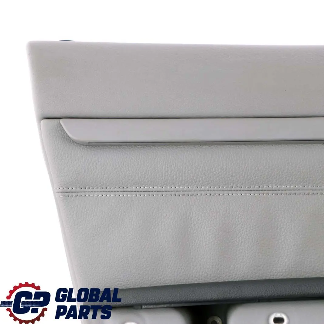 BMW 3 E92 E93 Front Left N/S Door Card Cover Trim Panel Lining Grey Leather