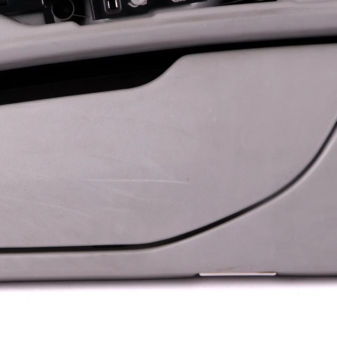 BMW 3 E92 E93 1 Front Right O/S Door Card Cover Trim Panel Lining Grey Leather