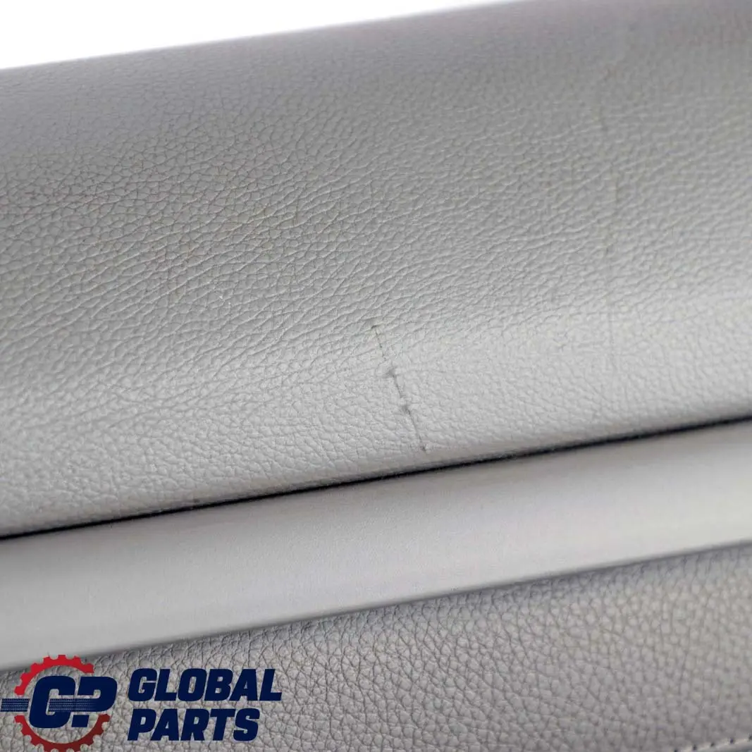 BMW 3 E92 E93 Front Right O/S Door Card Cover Trim Panel Lining Grey Leather