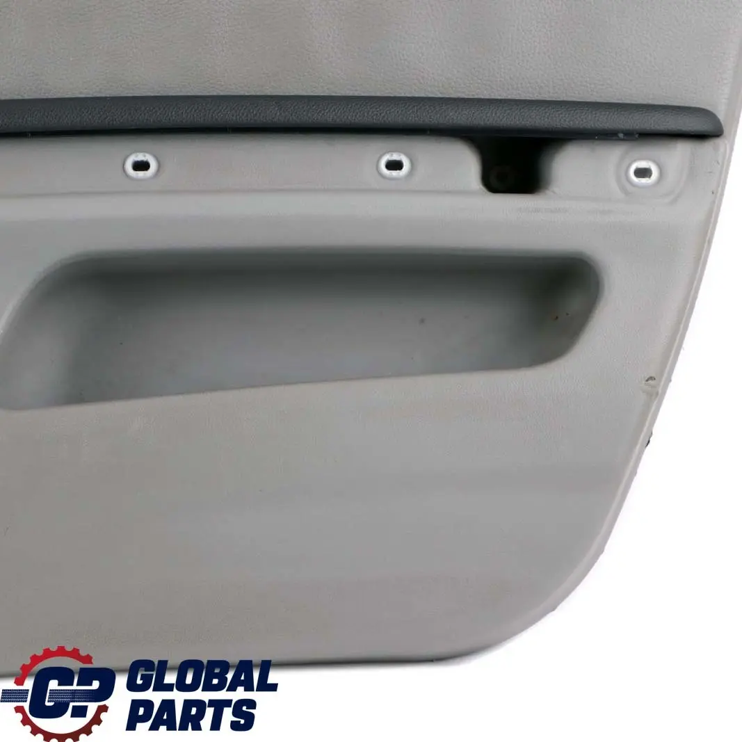 BMW 3 E92 E93 Front Right O/S Door Card Cover Trim Panel Lining Grey Leather