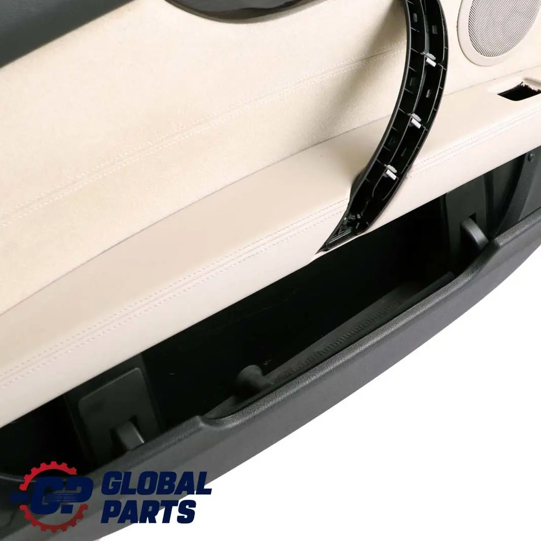 BMW Z4 Series E89 Front Left N/S Door Card Leather Nappa Trim Panel White