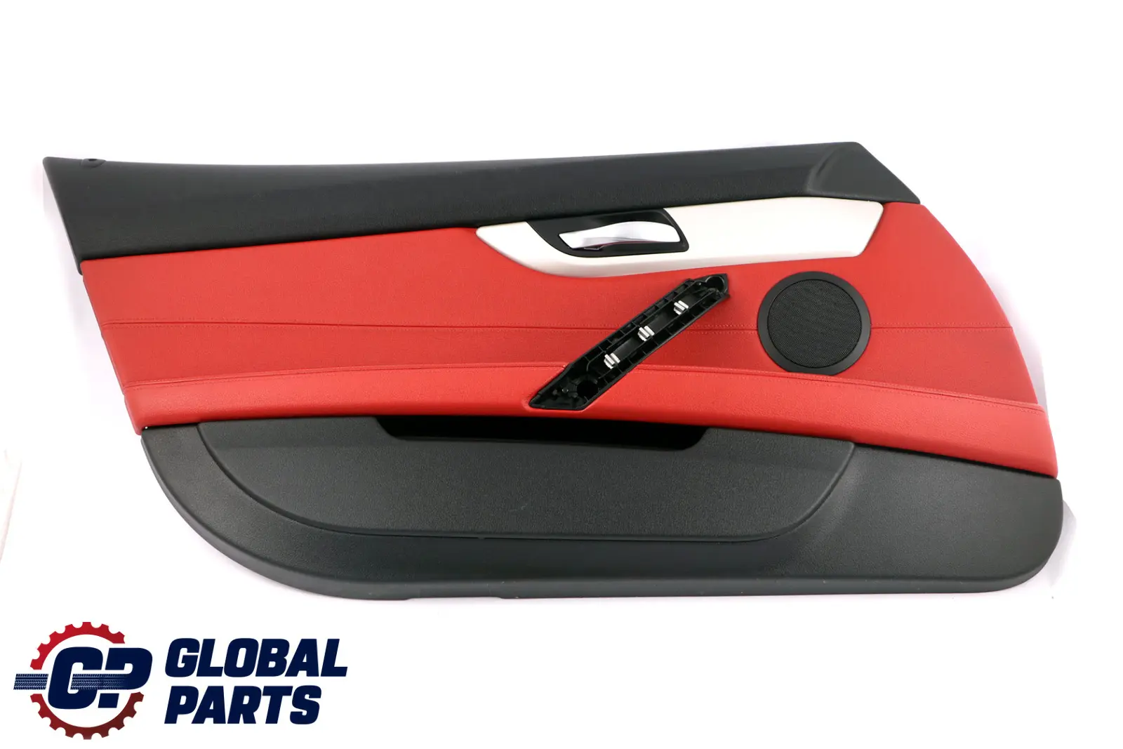 BMW Z4 Series E89 1 Front Left N/S Door Card Leather Cloth Trim Panel Red