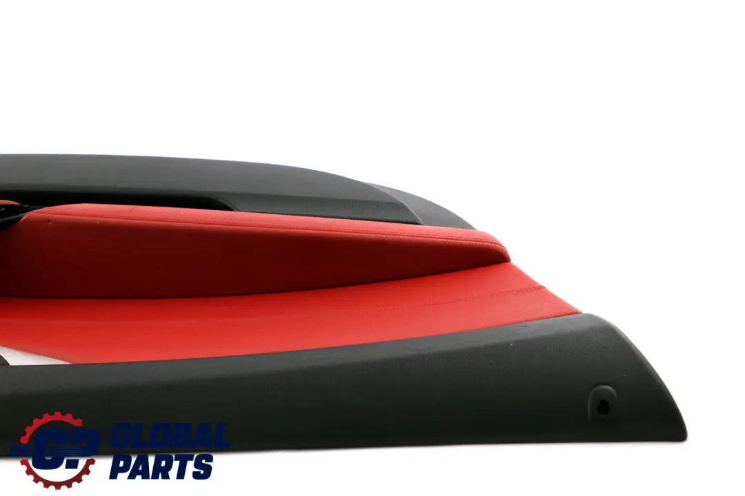 BMW Z4 Series E89 Front Left N/S Door Card Leather Cloth Trim Panel Red