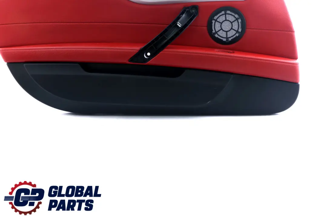 BMW Z4 Series E89 Front Left N/S Door Card Leather Cloth Trim Panel Red