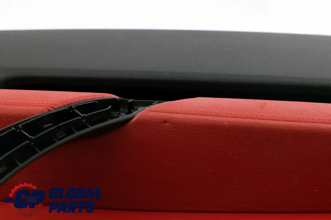 BMW Z4 Series E89 Front Left N/S Door Card Leather Cloth Trim Panel Red