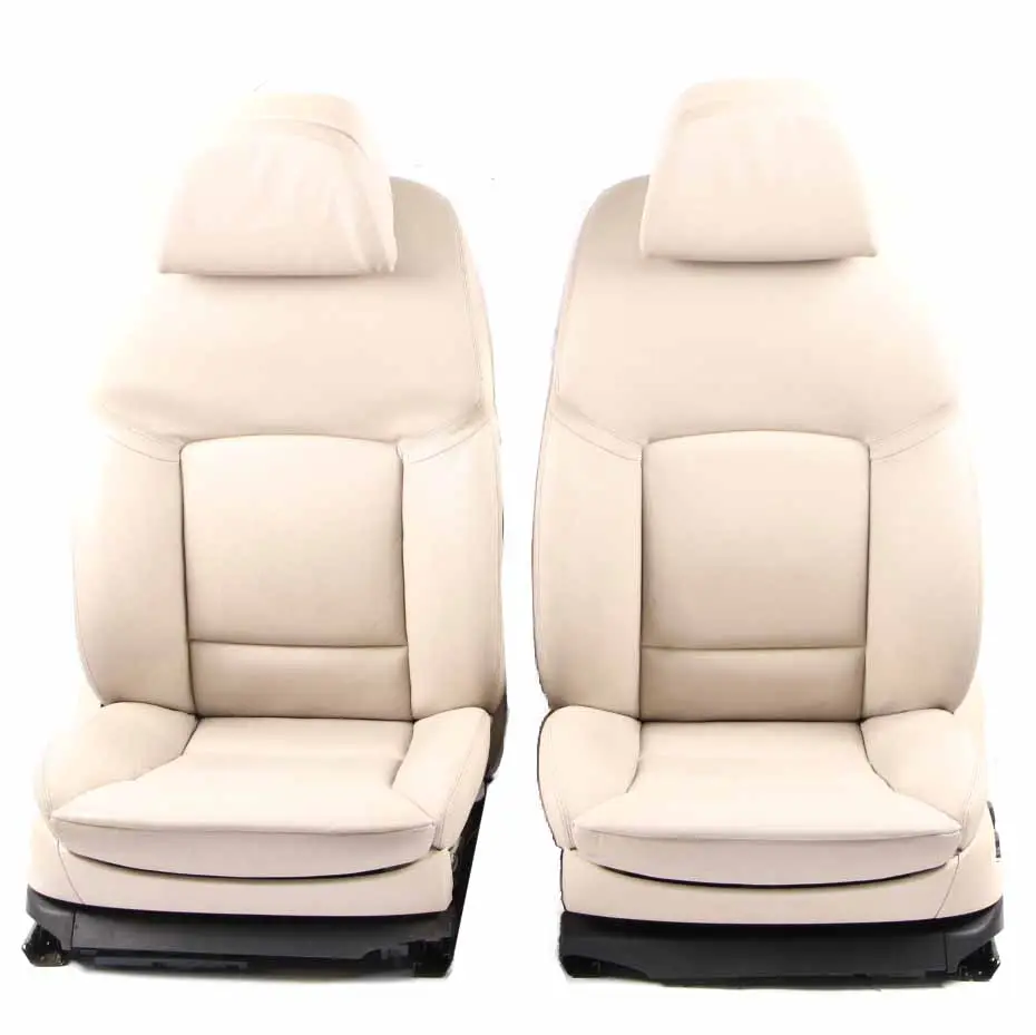 Leather Seats BMW F10 Saloon Heated Comfort Dakota Oyster Interior Door Cards